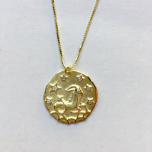 Load image into Gallery viewer, Sterling silver Astrology necklace, choose your zodiac sign!
