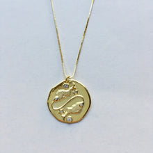 Load image into Gallery viewer, Sterling silver Astrology necklace, choose your zodiac sign!
