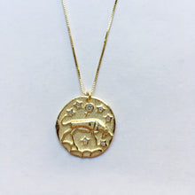 Load image into Gallery viewer, Sterling silver Astrology necklace, choose your zodiac sign!
