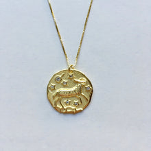 Load image into Gallery viewer, Sterling silver Astrology necklace, choose your zodiac sign!
